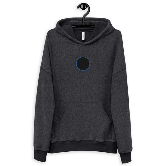 Black Label Unisex sueded fleece hoodie